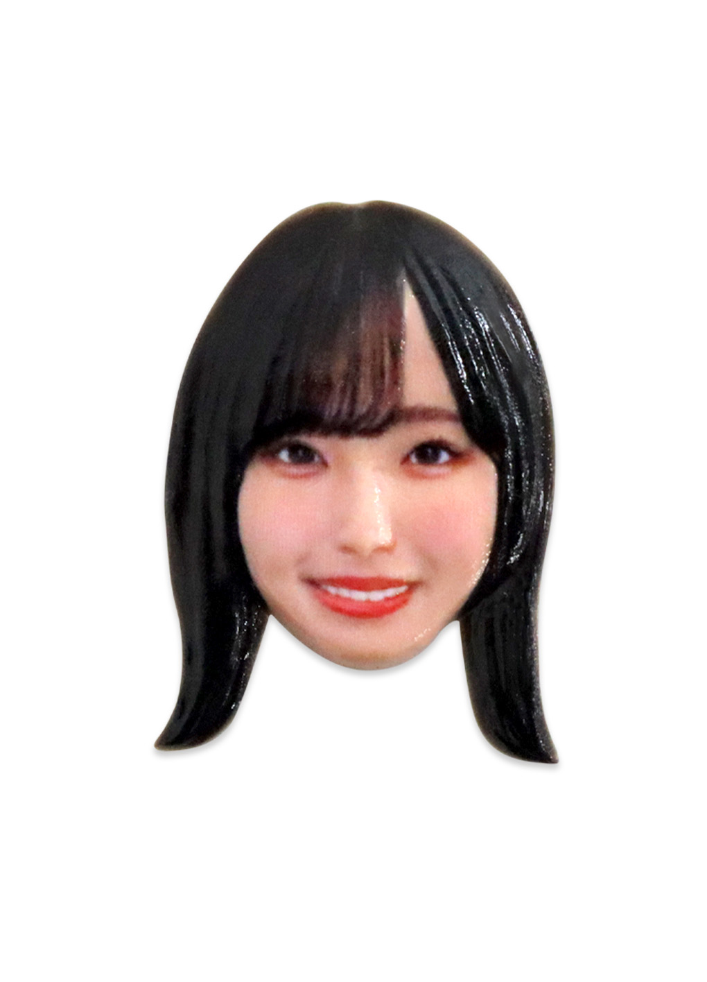 STU48沖侑果 3Dフェイスステッカー笑顔Ver.