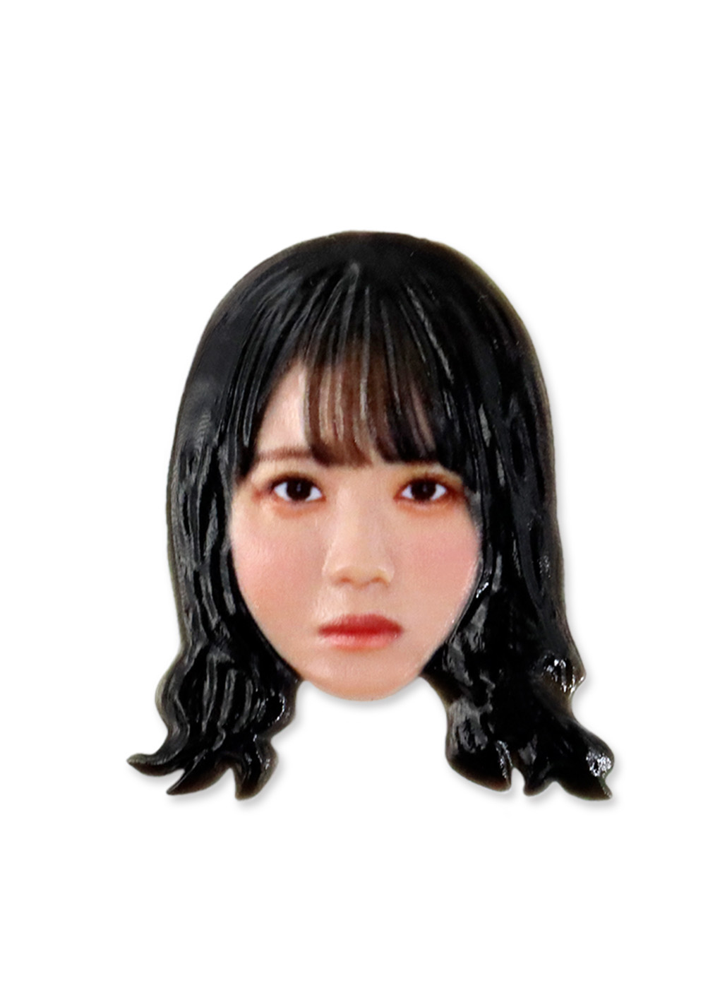 STU48中村舞 3Dフェイスステッカー真顔Ver.